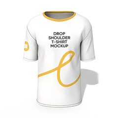Drop shoulder tshirt