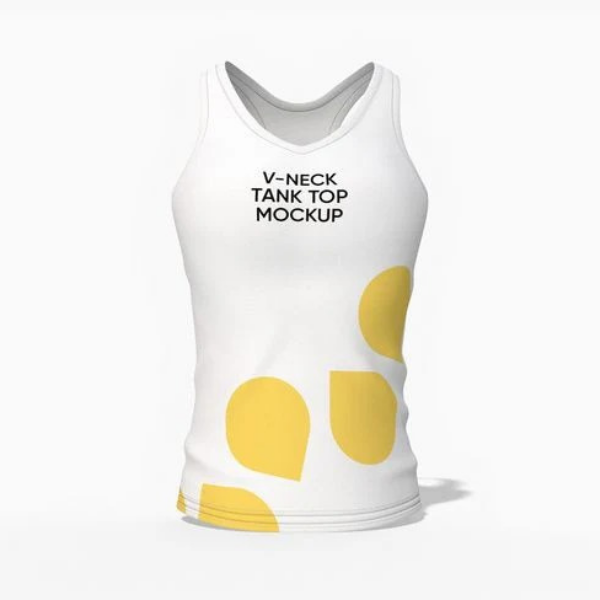V neck tank top