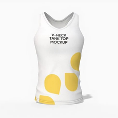V neck tank top