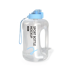 Sports Bottle with Straw
