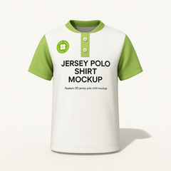 Jersey polo shirt