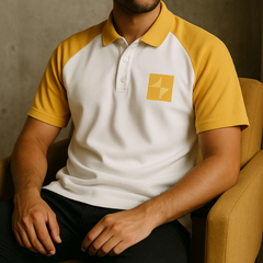 Raglan polo